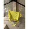 CROP-TOP JAUNE TAILLE S
