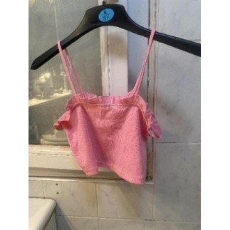 crop-top rose - taille S