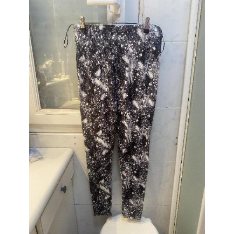 caleçon noir tacheté blanc état neuf - taille M