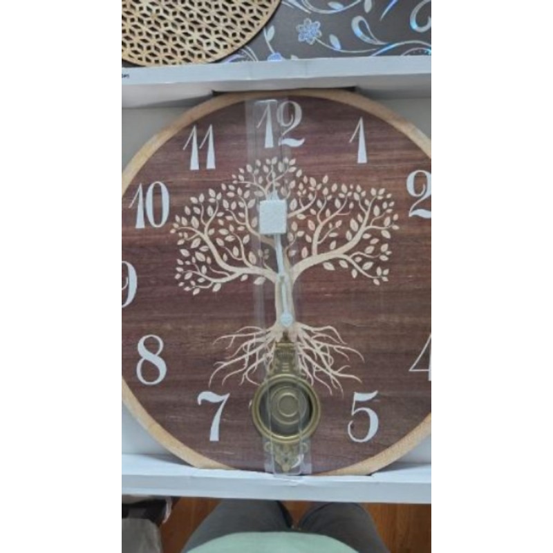 Pendule neuve 58cm ,diamètre 