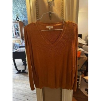 Pull MKT STUDIO moutarde T38