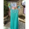 Robe de cérémonie verte taille 36 à 40