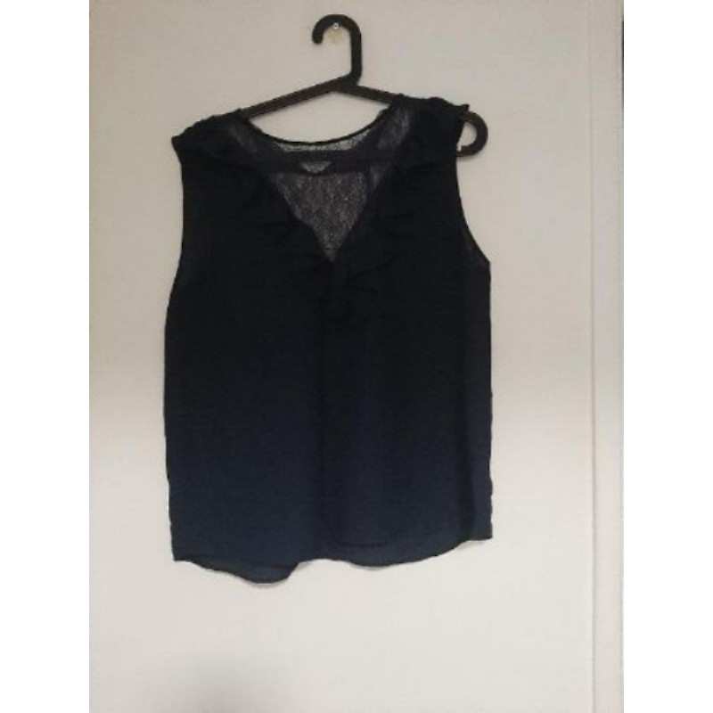 Chemisier bleu TL Zara