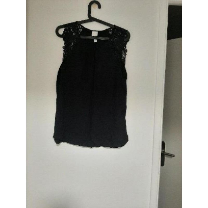 T-shirt noir H&M