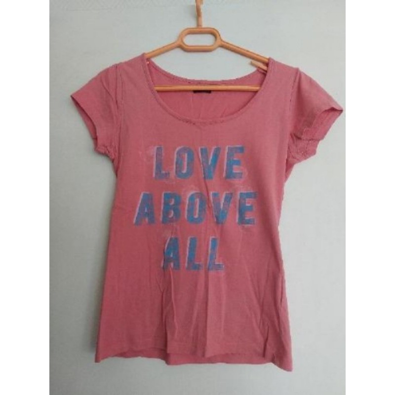Tee.shirt rose - Taille 38/40