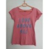 Tee.shirt rose - Taille 38/40