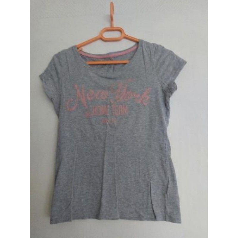 Tee.shirt manches courtes gris C&A - Taille S