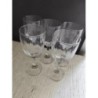 Lot de 5 verres à pied
