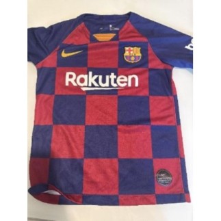 Pull sport bleu et rouge (fcb)