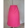 Jupe couleur fushia. Taille 44 élastique. Sans marque