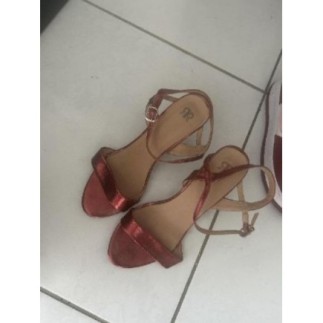 Sandales bordeaux laRedoute...