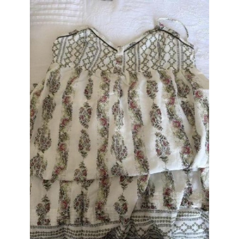Robe longue camaïeu taille L