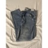 Jean skinny effet déchiré T 42, Bershka 