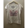 Lot 3 t-shirt imprimé « Magic Street » blanc, rose, violet M, La Redoute
