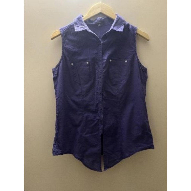 Chemise sans manches violette M, Kiabi
