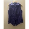 Chemise sans manches violette M, Kiabi