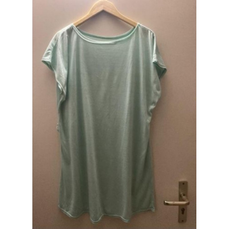 Tunique manches courtes turquoise M 