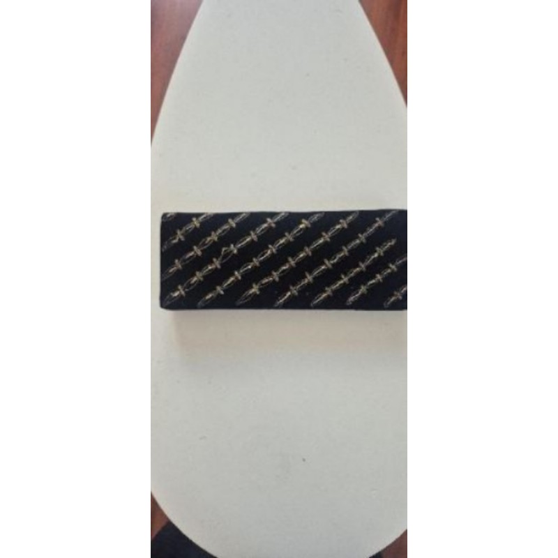 Pochette forme cigarette noire 