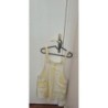 Robe MANGO jaune et blanc taille L 