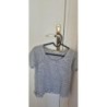 Tee-shirt "white stuff " rayures marines t38 