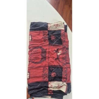 Foulard imprimé soie...