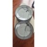 Lot 12 assiettes grises Maison du Monde 