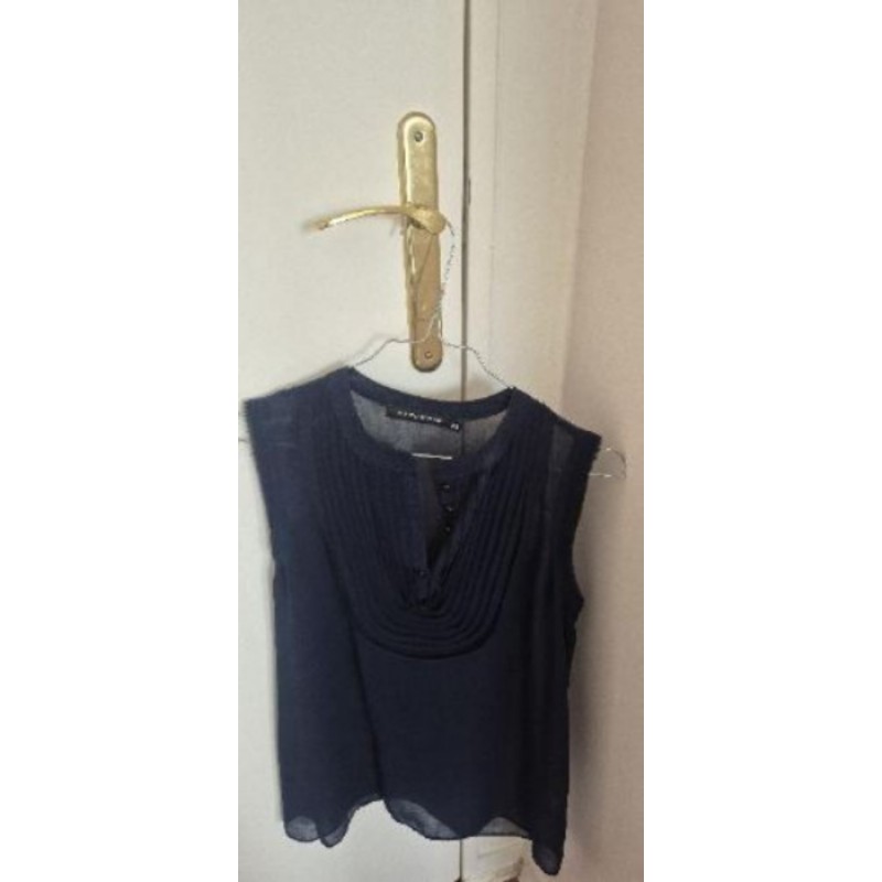 Haut sans manche marine AUTRE TON taille 38