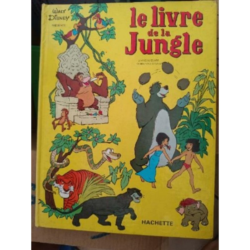 Livre Disney le livre de la jungle 
