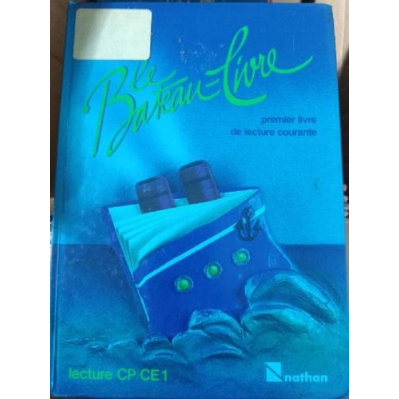 Manuel scolaire Le bateau livre lecture CP CE1