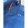 Polo Lacoste Origina enfant bleu/orange