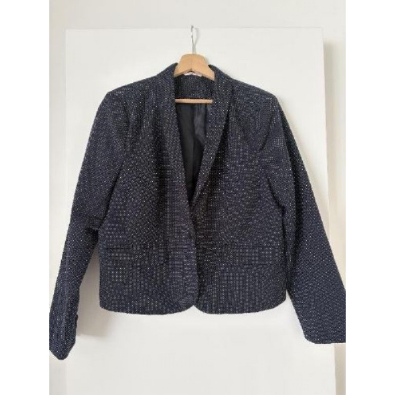 Bleu bleue pois blancs taille 38