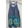 Débardeur bleu/vert avec fleurs - Mudd - 6 ans