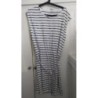 Robe marinière blanc/bleu marine - Tex - Taille XL