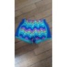 Shorts à coeur bleu/vert/rose - Jumping Beans - 6 ans