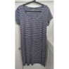 Robe marinière bleu marine/blanc - Kiabi - Taille XL