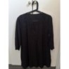 Robe noir avec broderies - Taille L