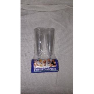 Flutes champagne plastiques...