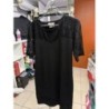 ROBE NOIR DENTELLE HAUT TAILLE 42