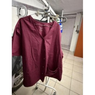 CHEMISIER TRAVAIL BORDEAUX 5XL