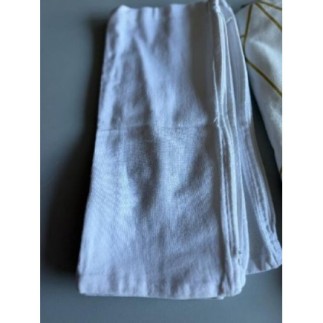 3 housses de coussins blanc