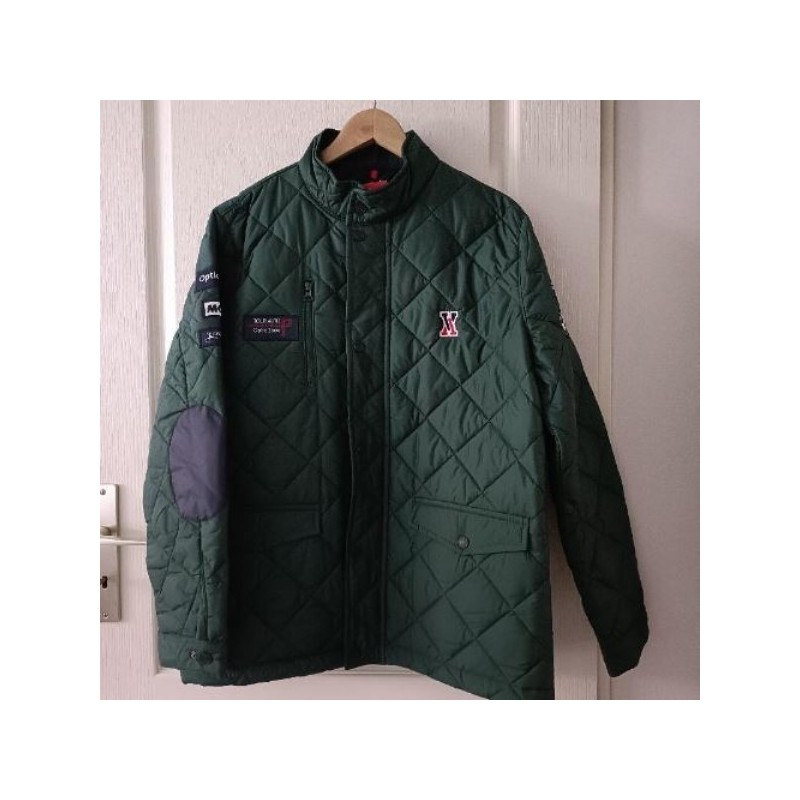 Veste matelassée neuve Vicomte A couleur vert Tour auto T.XL 