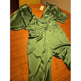 Combinaison longue satinée...