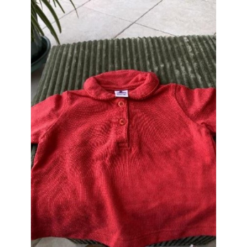 1 polo rouge 
