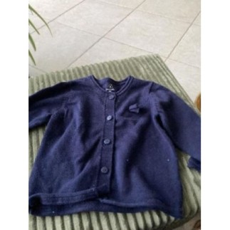 Gilet bleu 6 mois