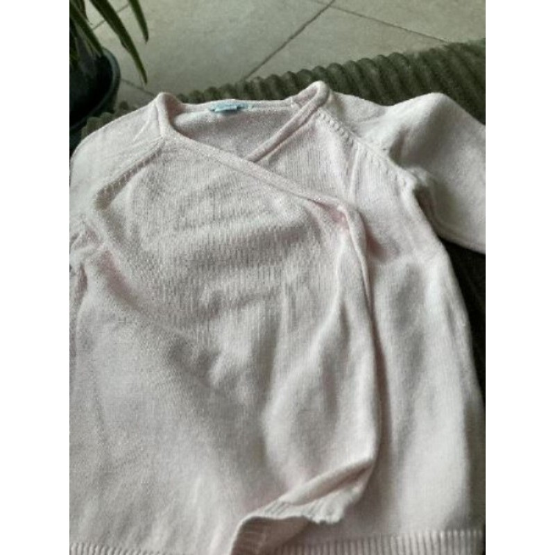 Gilet rose 6 mois 