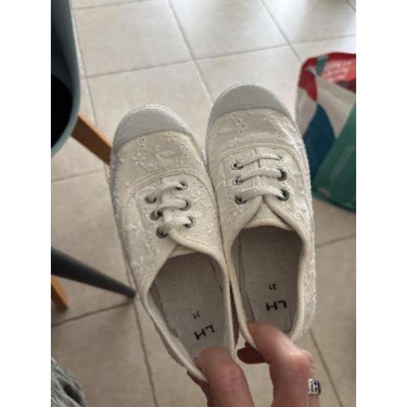Basket blanches - LA HALLE - taille 31