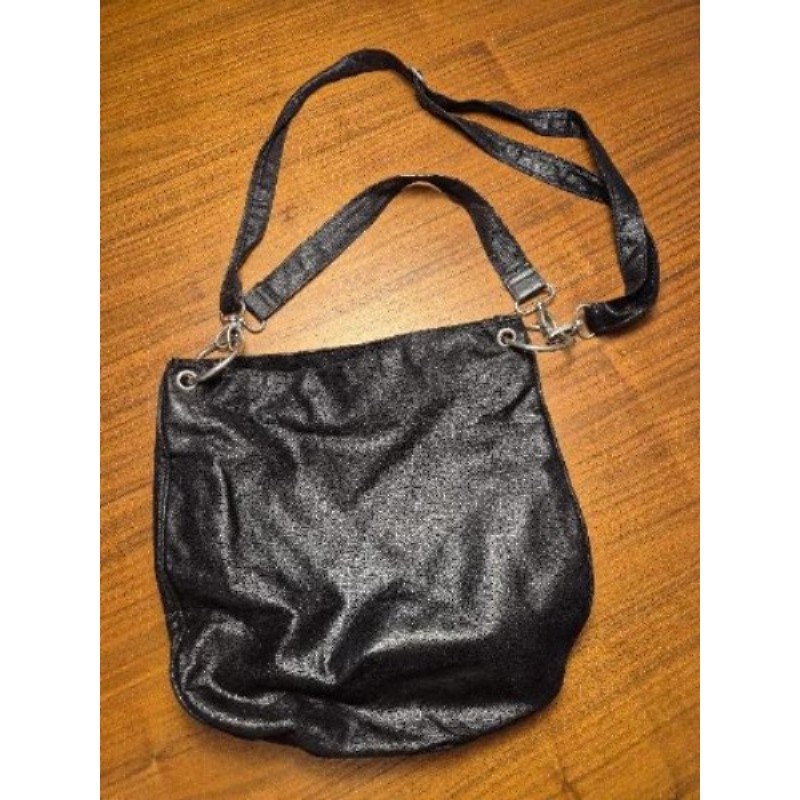 Sac à main simili cuir noir