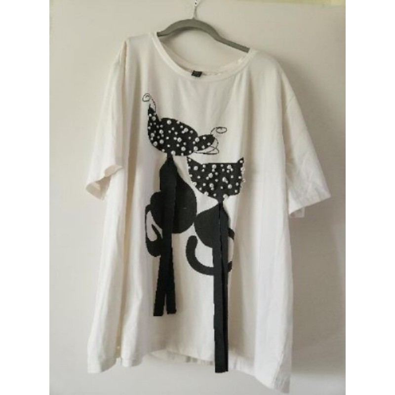 Tee shirt Shein taille 3XL deco chat