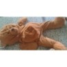 Grande peluche nounours marron (1 m)