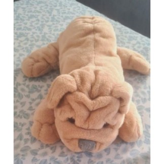 Peluche chien sharpei,...